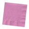 Party Central Club Pack of 500 Candy Pink Solid 3-Ply Disposable Lunch Napkins 6.5&#x22;